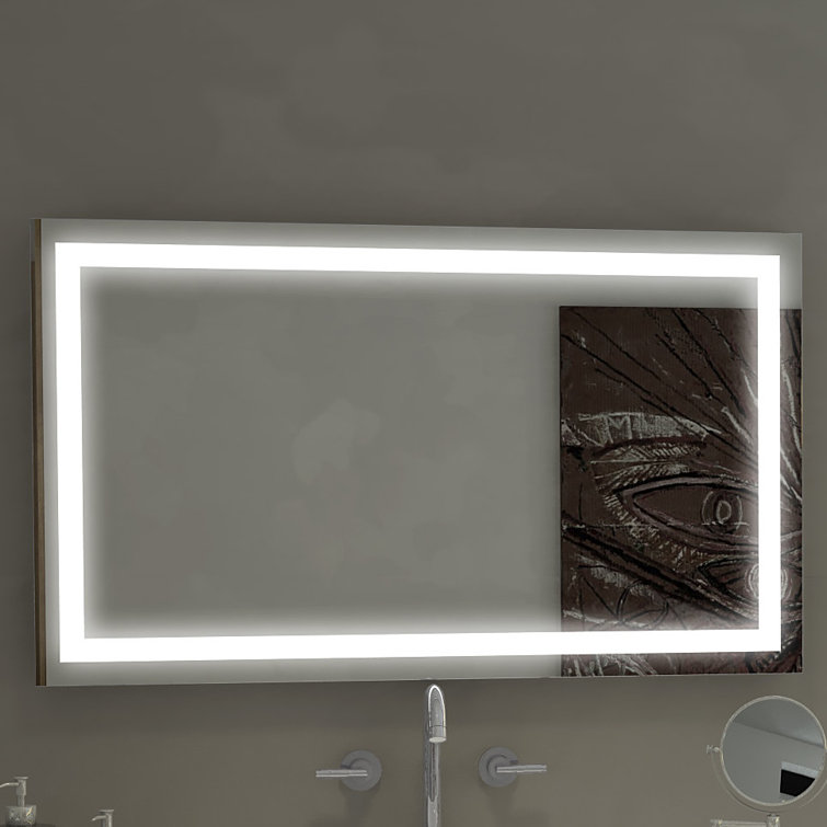 Paris Mirror Harmony Illuminated Bathroom/Vanity Wall Mirror Wayfair